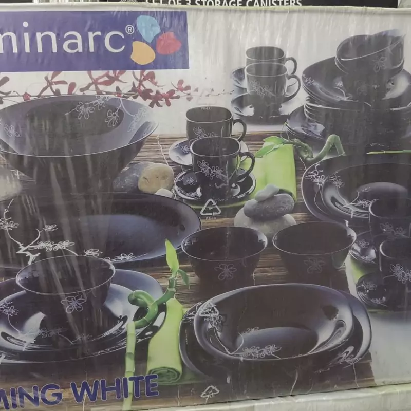 سرویس 38 پارچه مینگ مشکی